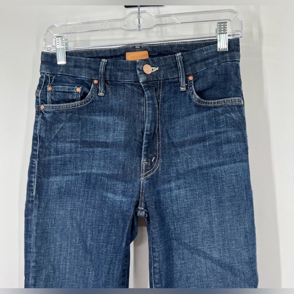 Mother “Looker” Skinny Dark Wash High Waisted Jeans - Picture 2 of 16